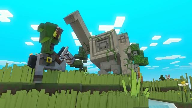 Minecraft Legends: Official Gameplay Trailer смотреть онлайн