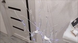 Новогодний декор. ЗИМНЕЕ ДЕРЕВО СВОИМИ РУКАМИ.