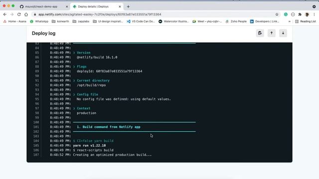 how to deploy react app to netlify смотреть онлайн