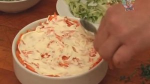 Recept   Salat 'Lesnaya polyana ' 480