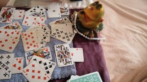 На соперницу. Разговор с соперницей. гадание на игральных картах.