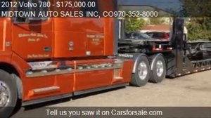 2012 Volvo 780 + COTTRELL 8 VEHICLE TRAILER for sale in GREE