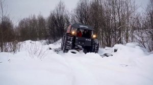 Твоя девяточка тут не проедет  Вездеход Шерп за 6,5 миллионов