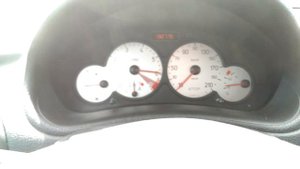 Peugeot 206 1.6 16v 110 hp acceleration 0-100 km/h