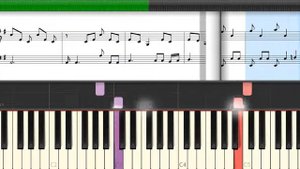 Metallica - Nothing Else Matters - Piano Tutorial by Amadeus (Synthesia) [Sheets]