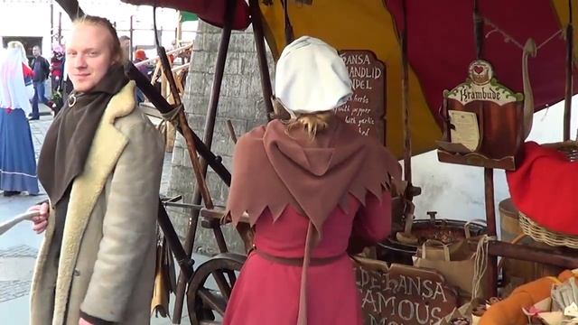 1 Часть Таллин Старый город Tallinn Прогулка по Старому городу