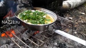 Решетка для приготовления еды на костре.