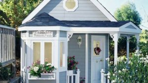 Симпатичные садовые домики. Интересные идеи.