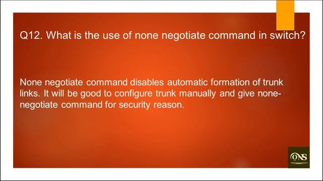VLAN Interview Questions and Answers