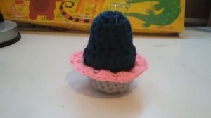 Игольница "Кактус" крючком