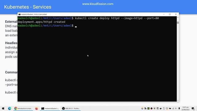 Kubernetes service load balancer tutorial example explained in hindi/urdu