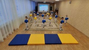 Команда "Созвездие" ( детский фитнес)МБДОУ "Детский сад №12" г.Воркуты