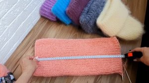 Шапочка "ТАКОРИ" ВАРИАНТ № 2. Шапка из мохера, нитью в два сложения с двойным заворотом.Резинка 1×