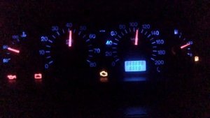 Отдельная подсветка стрелок приборной панели ваз 21124