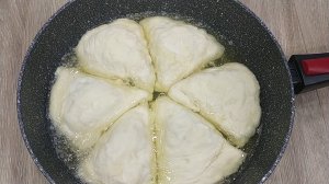 Вкуснее чем чебуреки .Завтрак за 3 минуты.