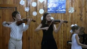 Моцарт "Пантомима" трио ДМШ№1 Хабаровска