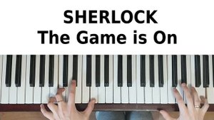 ШЕРЛОК НА ПИАНИНО как сыграть на фортепиано УРОК красивая песня из сериала лучшая мелодия из фильма