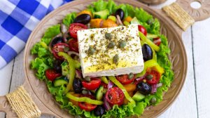 Салат «Греческий» классический — рецепт вкусного салата, как в ресторане