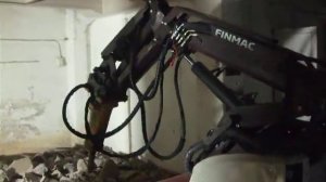 Демонтажный робот FINMAC - конкурент BROKK