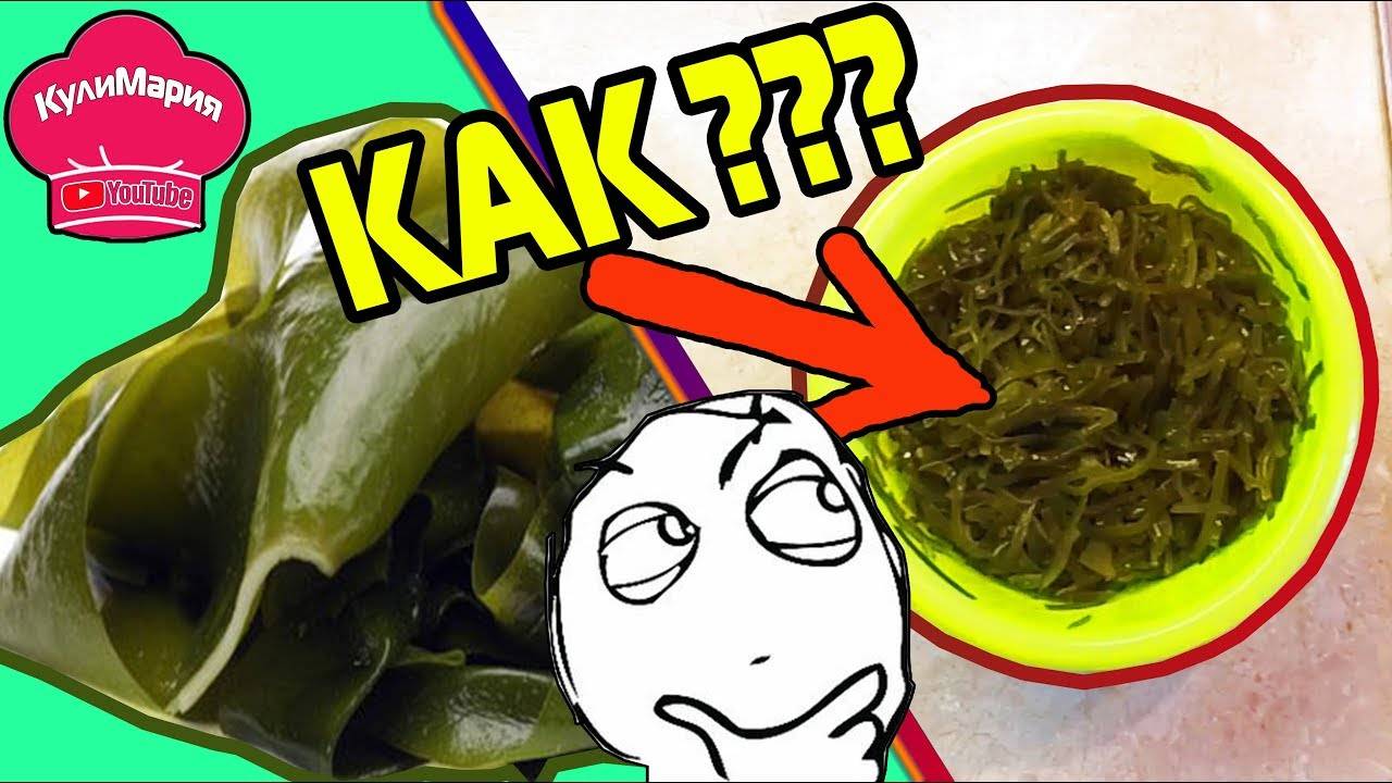 КАК ОТВАРИТЬ МОРСКУЮ КАПУСТУ