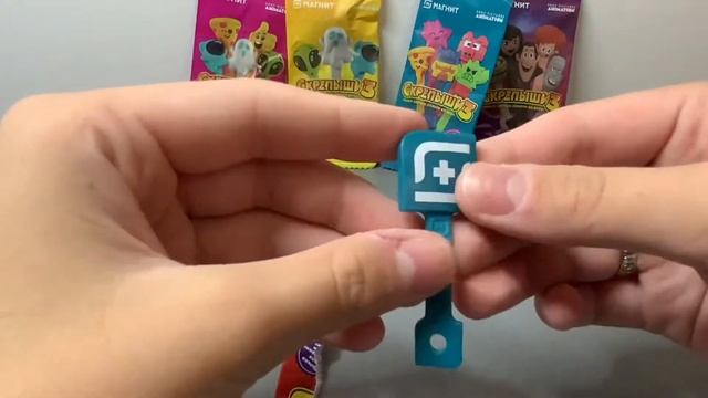 РАСПАКОВКА НОВЫХ СКРЕПЫШЕЙ 3 ИЗ МАГАЗИНА МАГНИТ. ВЫПАЛ РЕДКИЙ СКРЕПЫШ МАГНИТ. ?