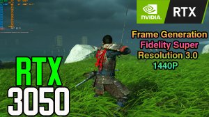 RTX 3050 8gb | Ghost of Tsushima | Frame Generation (Fidelity Super Resolution 3.0) | 1440P