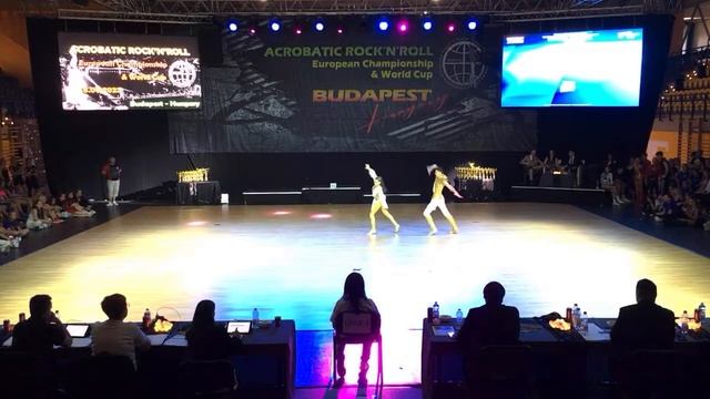 World Cup Juniors  Final KRYKLYVA Amaliya  - POTAMAN Dmytro