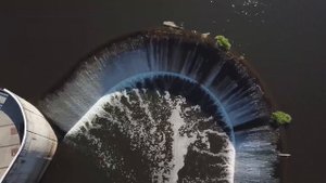 Dji mavic pro. Яропольская Гэс плотина.