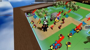 Провели первые Тяжелые Бои в Noobs in Combat в Роблокс Нубы в Бою