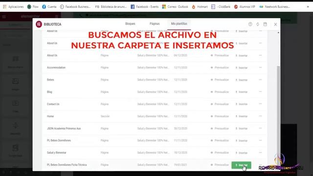 Cómo importar una Platilla JSON con Elementor | WORDPRESS ELEMENTOR смотреть онлайн