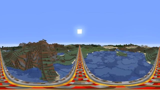 Minecart Ride in VR | 360­° Minecraft Experience смотреть онлайн