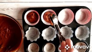 Chokolate Cupcake.Рецепт шоколадных кексов.Лучший рецепт кексов.Шоко- капкейки.