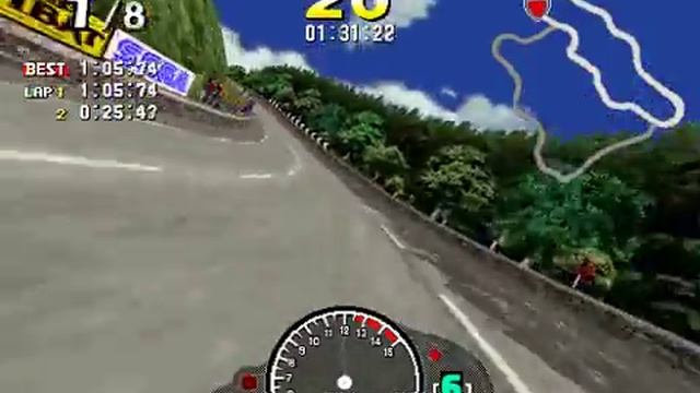 Model 2 Emulator Manx TT Superbike Gameplay (Laxey Coast) смотреть онлайн