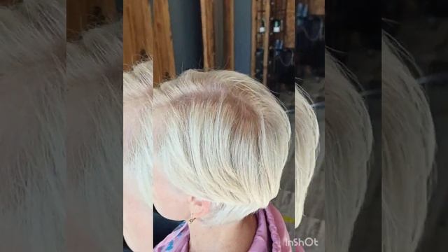 Окрашивание тотал блонд Coloring total blond #окрашивание#блонд#чистыйблонд #haircoloring#totalblon