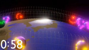 2 Minute Timer | Colorful Marbles Around the World | 3D Timer