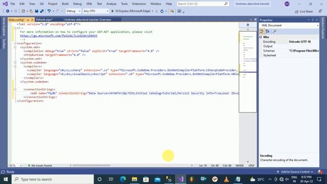 How to load data into gridview using asp net visul basic | Online coding class
