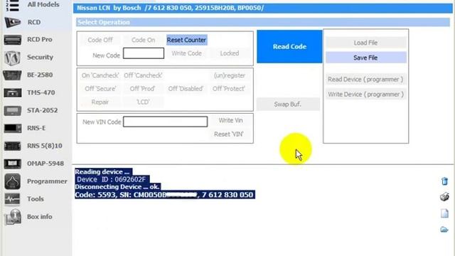 LCN resetting total blocked (contact dealer) смотреть онлайн