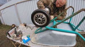 Что получится? Героскутер + садовая тачка.