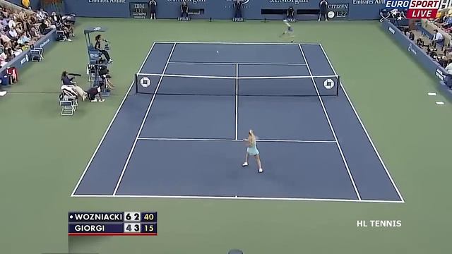 Camila Giorgi Master Class vs Wozniacki Full Highlights - wta Tennis Match (HD) смотреть онлайн