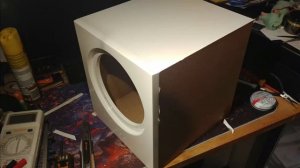 Wharfedale wh-d8 sub naprawa i oklejanie fornirem