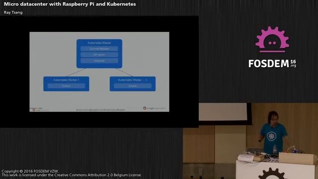 2016 FOSDEM - Virtualization - Micro-datacenter with Raspberry Pi and Kubernetes - Ray Tsang (Full смотреть онлайн