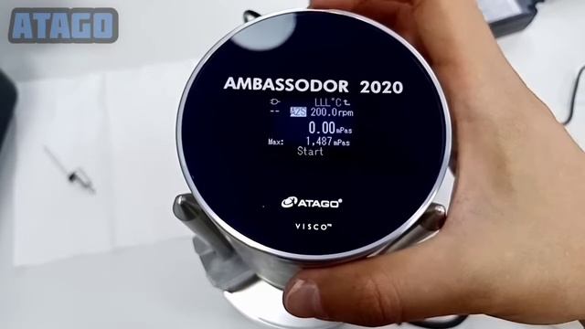 ATAGO VISCO (E) Ротационный вискозиметр (шпиндель UL + термомодуль) принцип работы