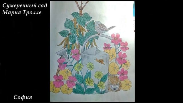 Раскрашивательный челлендж 2-6: ёжик/ Раскраски антистресс для взрослых смотреть онлайн