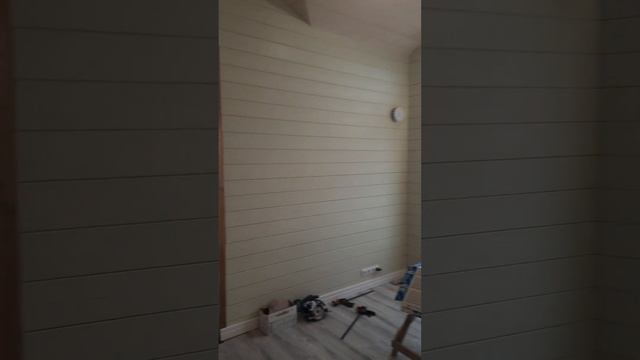 Внутренняя отделка каркасного дома Скиф в работе смотреть онлайн