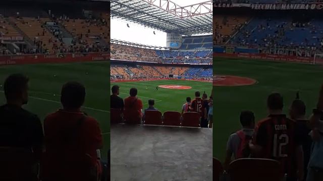 My first time in Giuseppe Meazza/San Siro (stadium)