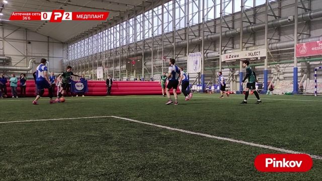 Кубок МЕДФАРМ. 2 тур. Группа D. Аптечная сеть 36'6 - МЕДПЛАНТ