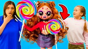 Видео про игрушки для девочек LuLu Pop - куклы Лулу идут в больницу! Игры в доктора и больничку
