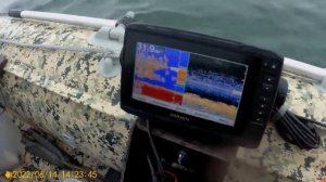 Garmin Echomap UHD 73SV GT 56 UHD TM в работе на соленой воде