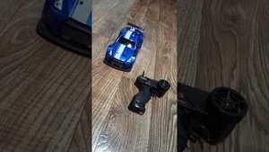 Обзор на дрифт машинку Racing rally r/c NISSAN GT-R на пульте управления