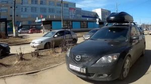 Багажник бокс на крышу Mazda 3 (2003-2009) в Нижнем Новгороде. АВТоДОП-НН.